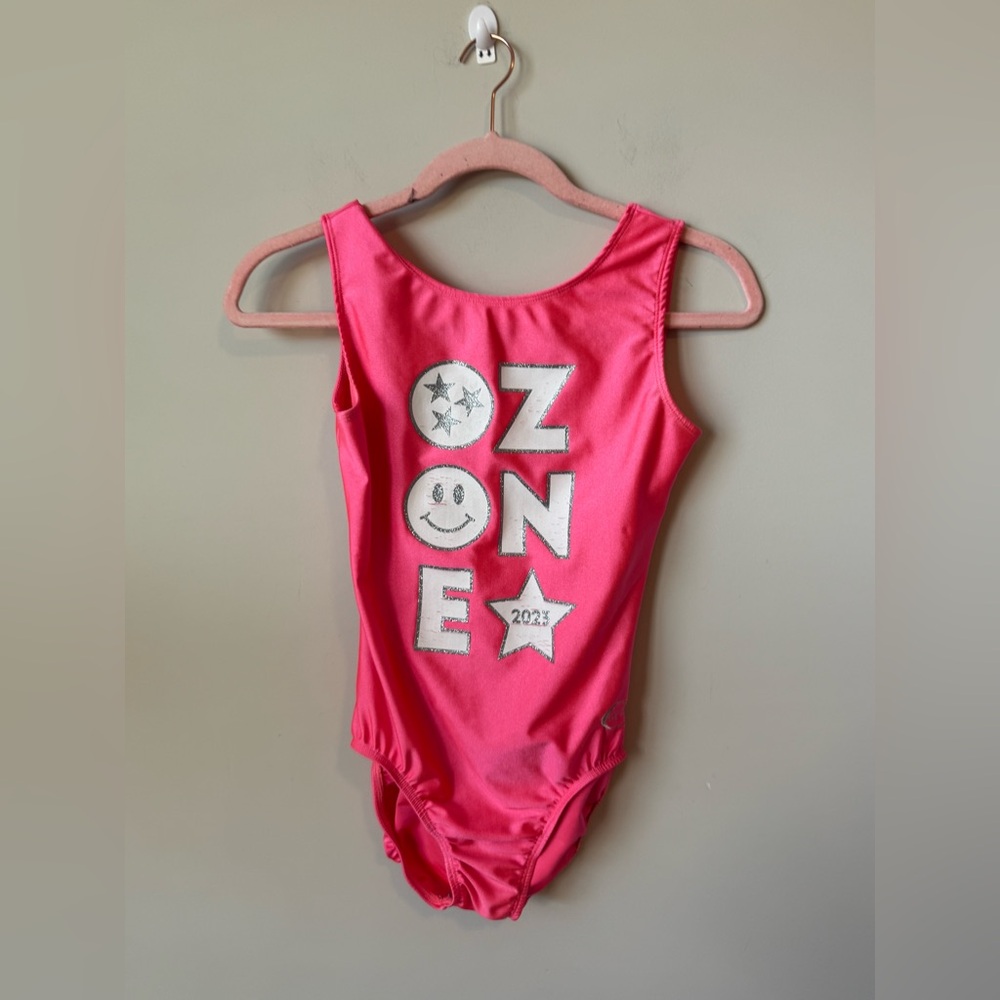 OZONE Pink Active luxury leotard size  AL